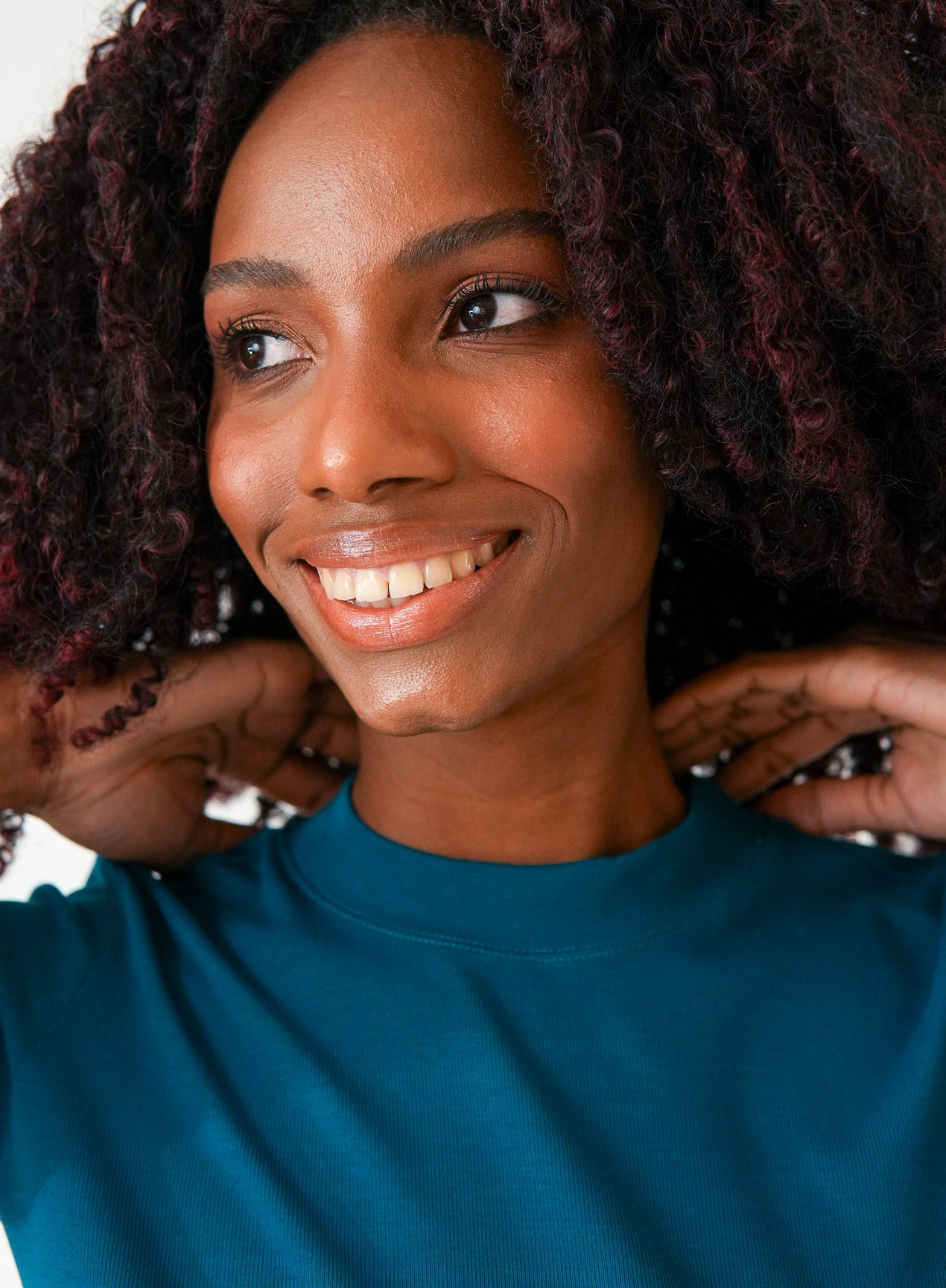 Blusa Azul Petroleo Bel