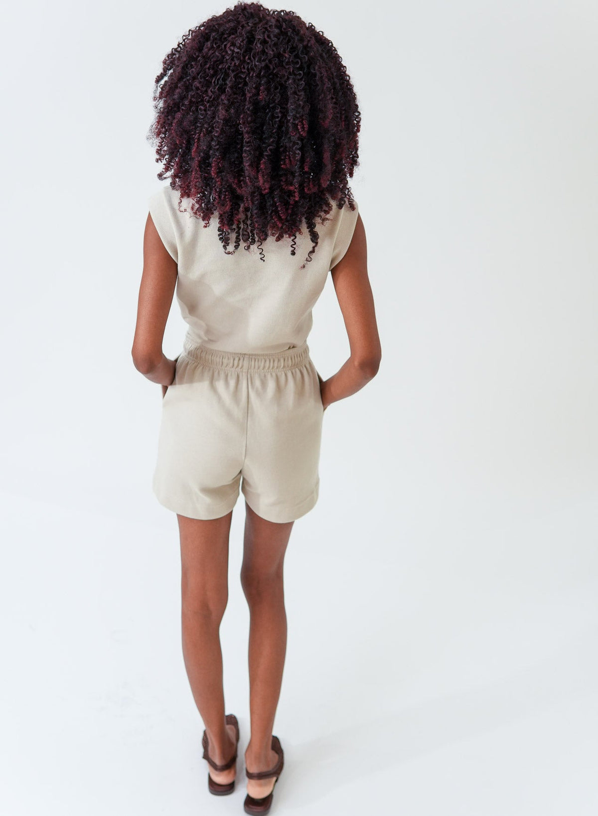 Short Bege Fendi Oli