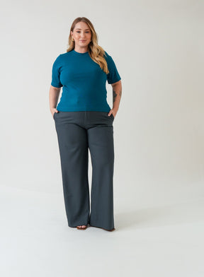 Blusa Azul Petroleo Bel