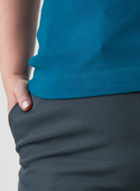 Blusa Azul Petroleo Bel