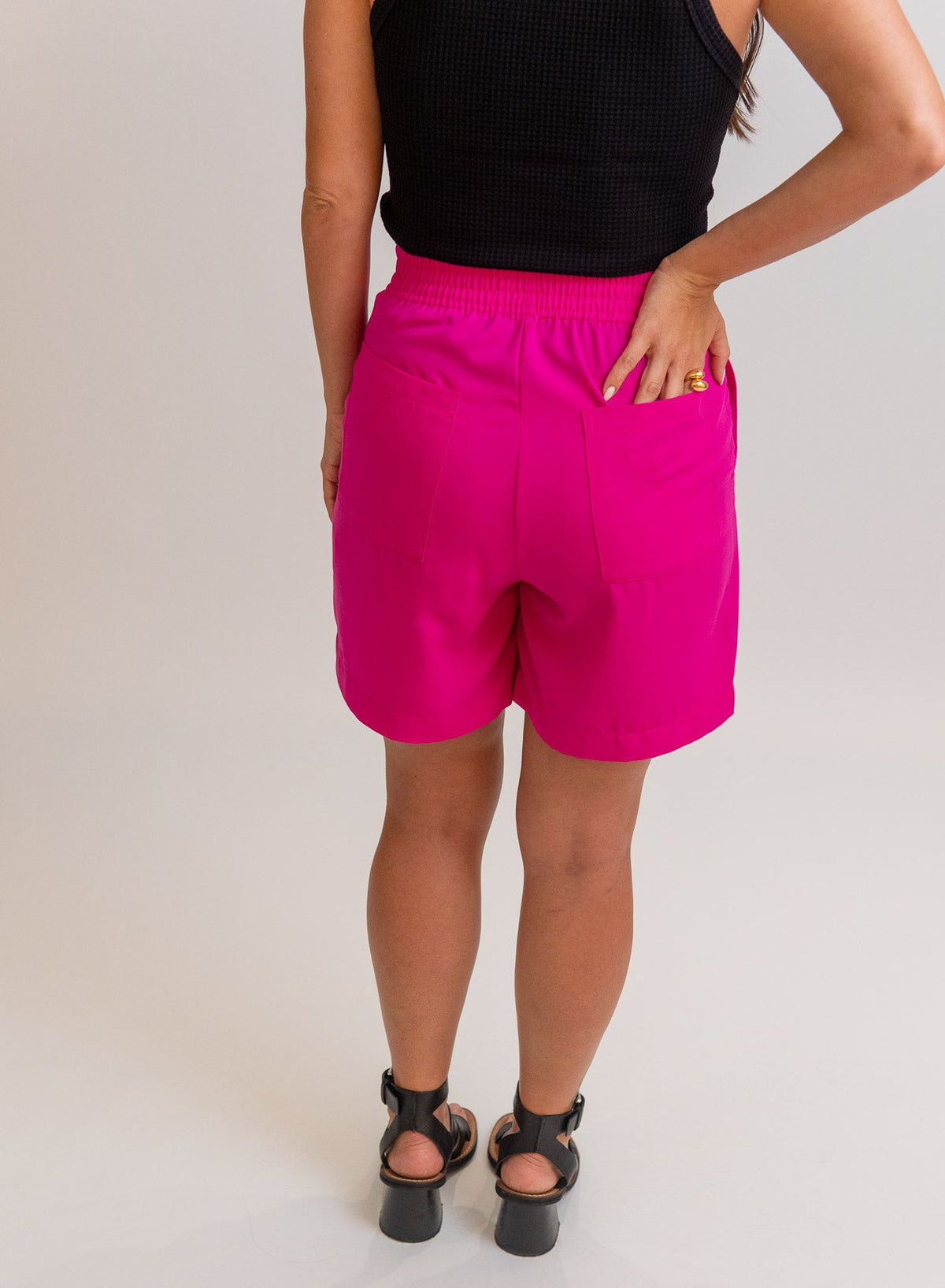 Short Alfaiataria Pink Noemi