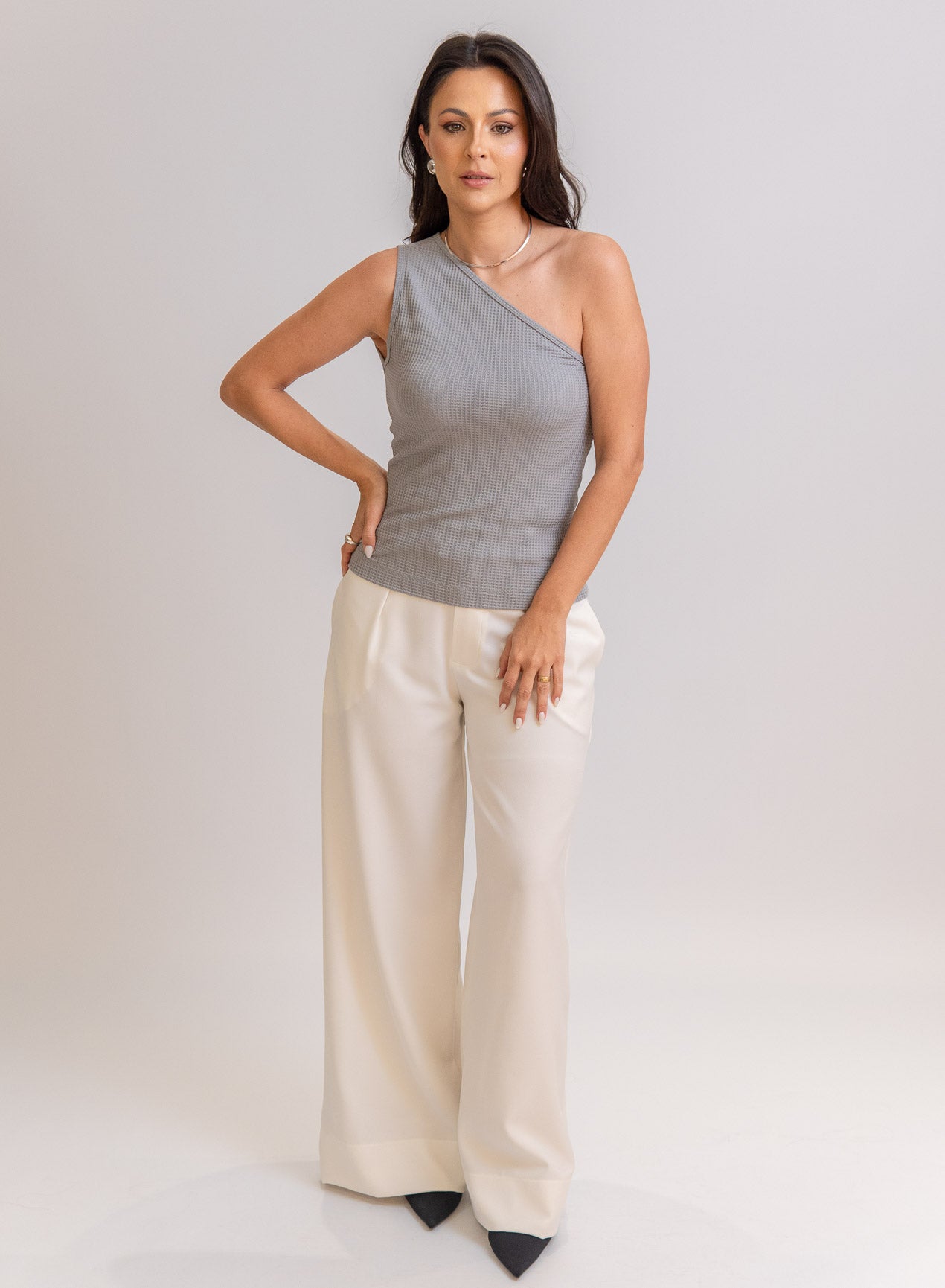 Regata Cinza Feminina Juli