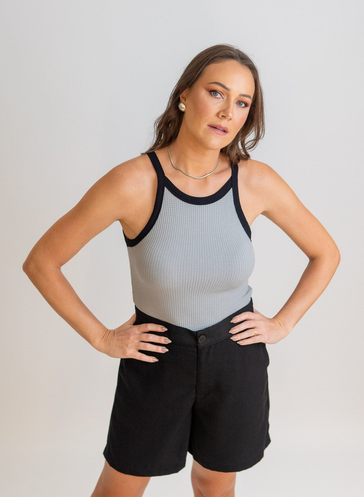 Regata Cinza Feminina Flavia