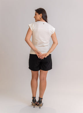 T Shirt Off White Lucia