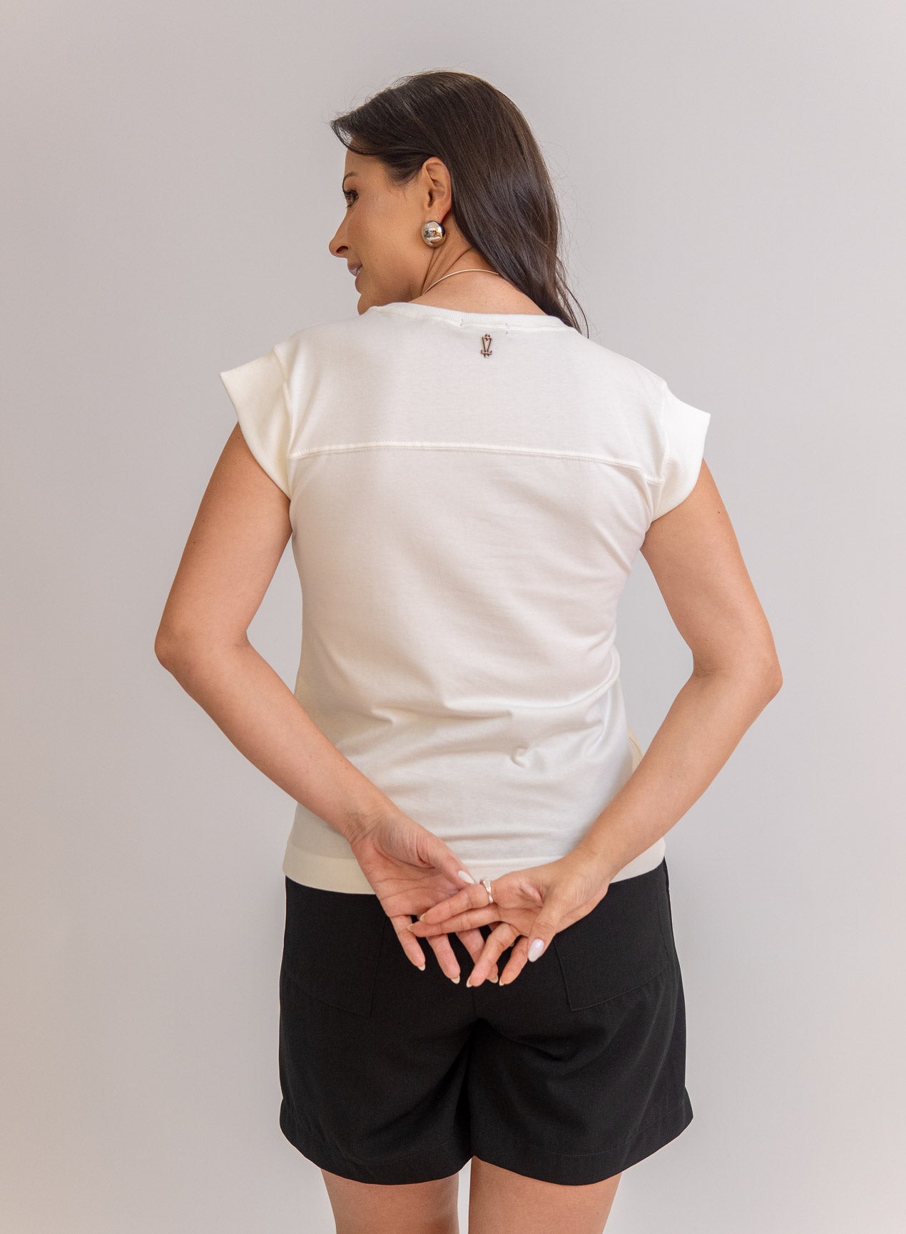 T Shirt Off White Lucia