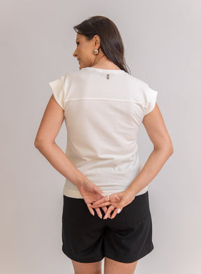 T Shirt Off White Lucia