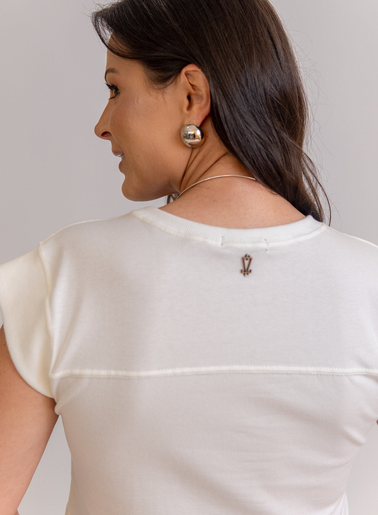 T Shirt Off White Lucia