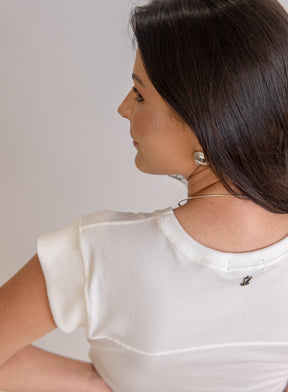 T Shirt Off White Lucia