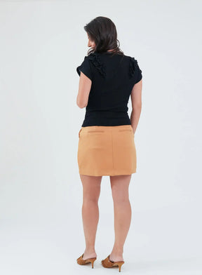 Saia Alfaiataria Nati Caramelo