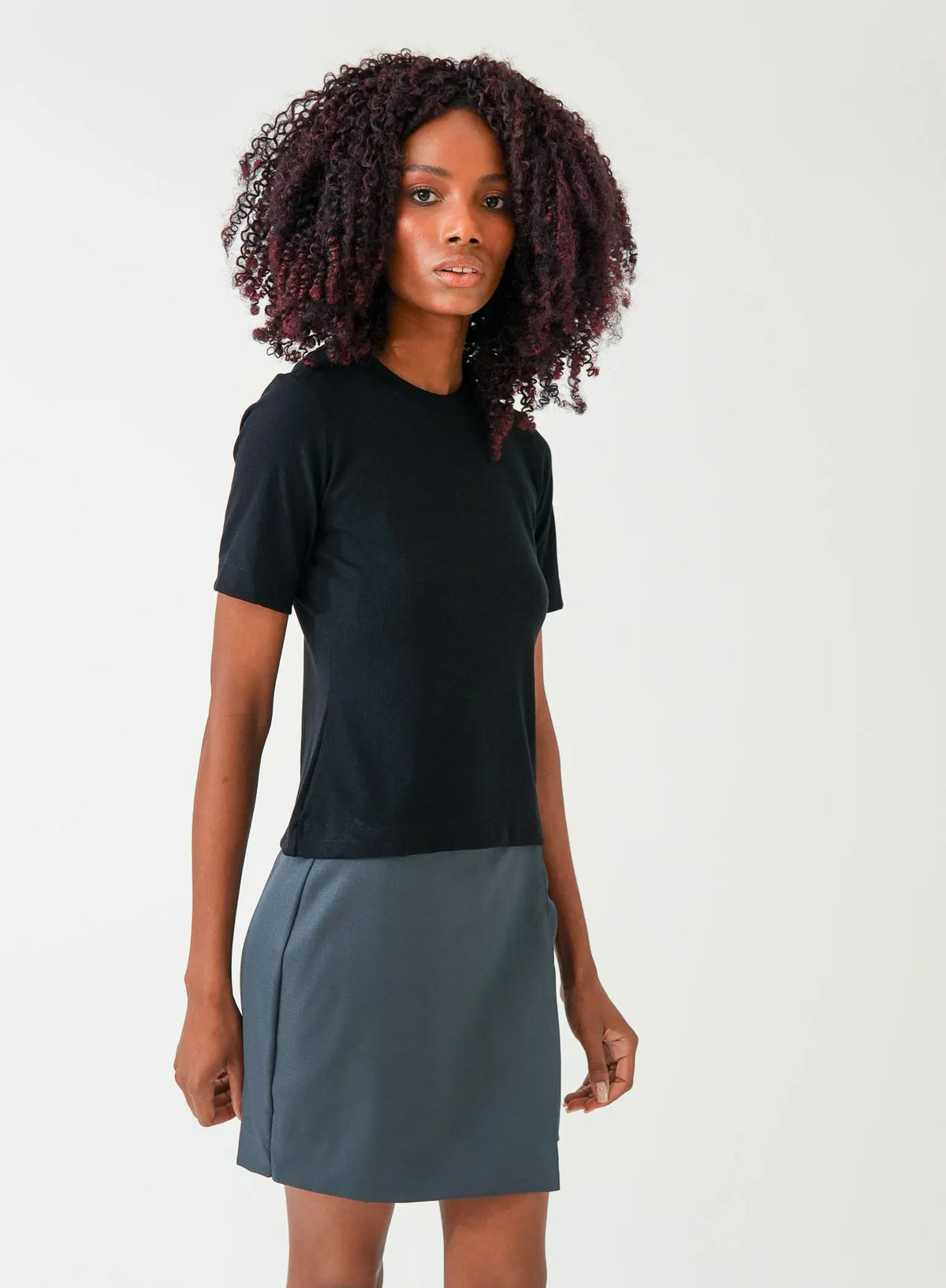 Blusa Tshirt Preta Bel