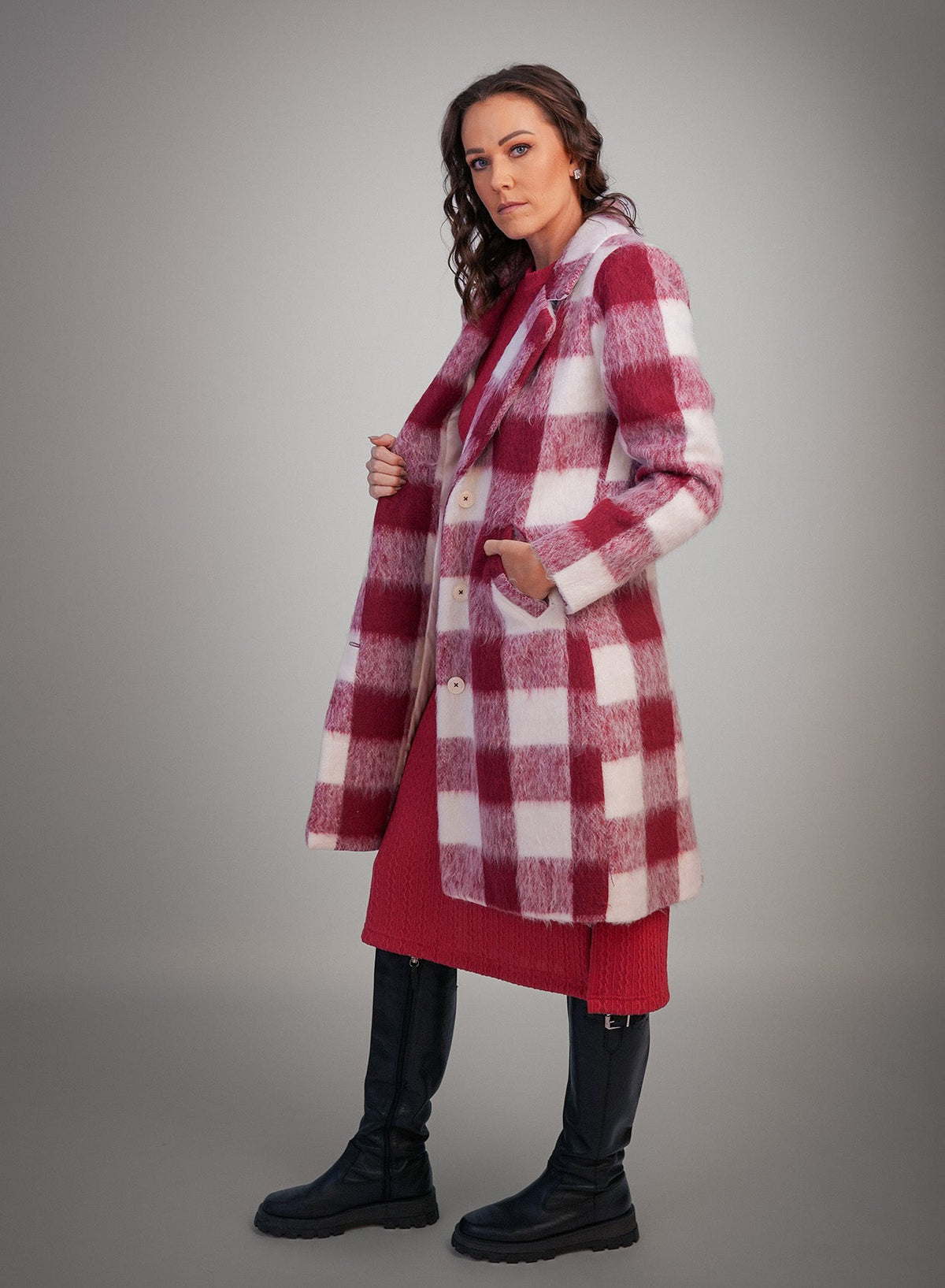 Vestido Tricot Vermelho Pricila